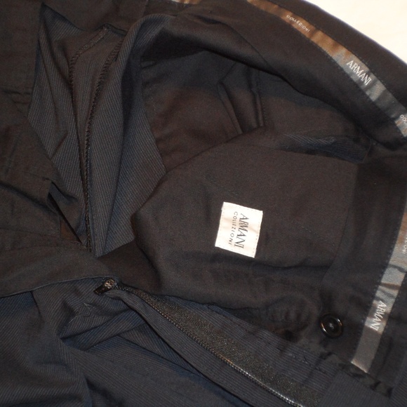 Armani Collezioni Flat Front Trouser, 46 EU / 36US - Picture 3 of 4